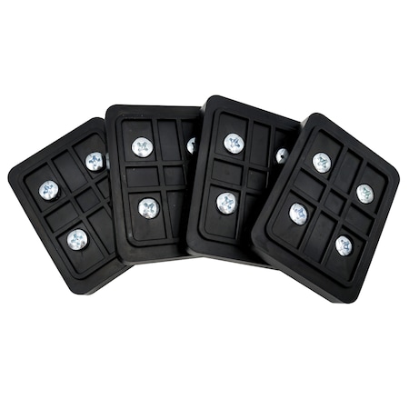 Shark Industries Benwil Bishamon Lift Pads 4 1/2" x 3 5/8" x 3/4" - 4 Pk 51662